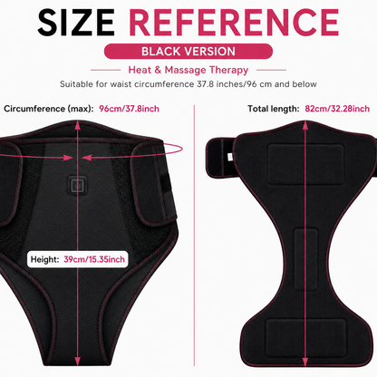 Heat & Massage Waist Wrap