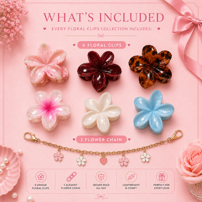 Floral Clips Collection